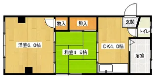 片岡ビル【3階】の間取り