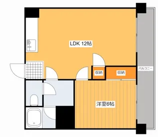 第2中村ビル【4階】の間取り