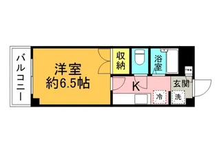 RADIANTE仁保【103号室】の間取り