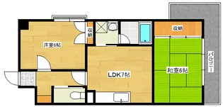 光町ハイム【504号室】の間取り