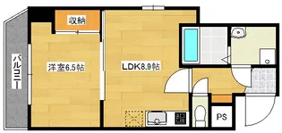 八丁堀iBLD【3階】の間取り