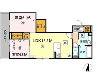 ラココルの間取り