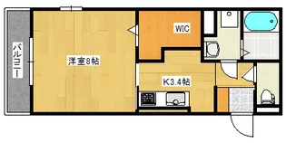 ロワジール【1階】の間取り