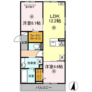 ラココルの間取り