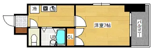 サンドエル東蟹屋【6階】の間取り