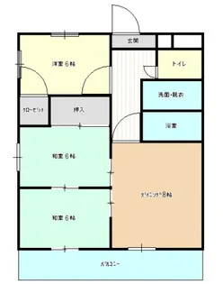サンシャインコトブキ【2階】の間取り