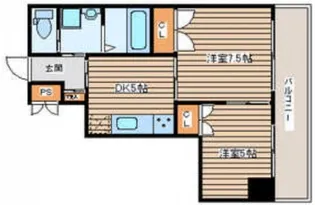 ソフィアコート光町【4階】の間取り