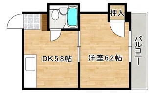 八宝ビルの間取り