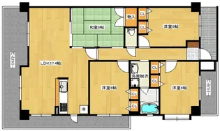 ステラkoi【2階】の間取り