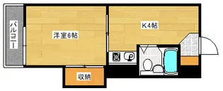 JSビル西原【1階】の間取り