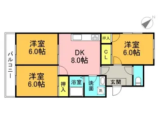 コーポ川本の間取り