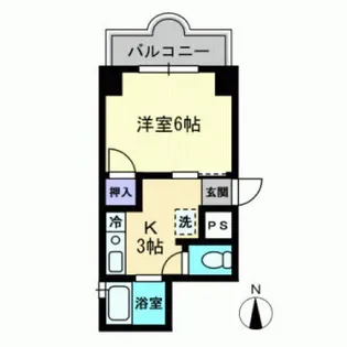 ラパンセ【5階】の間取り
