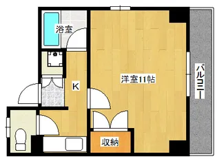 クリスタルビルの間取り