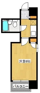 ダイアパレス比治山パークサイド【8階】の間取り