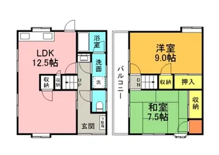 広島県広島市西区井口1丁目【一戸建】の間取り