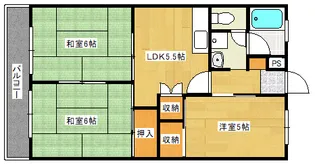 クワモトビル【201号室】の間取り