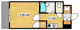 アストラルヤマナカ【4階】の間取り
