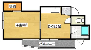 北神ビル【3階】の間取り