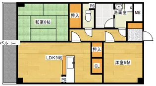 双葉ヒルズ横川駅前【703号室】の間取り