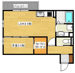 シンフォニア【1階】の間取り