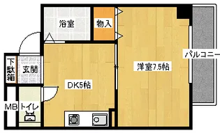 あずまビル【3階】の間取り