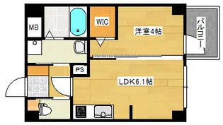 AR庚午南【3階】の間取り