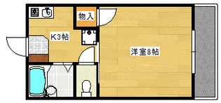 第4みさきマンション【1階】の間取り