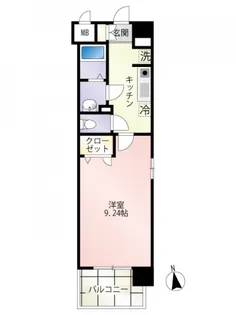 第30友建ビル【7階】の間取り
