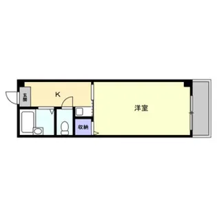 リード大町【3階】の間取り