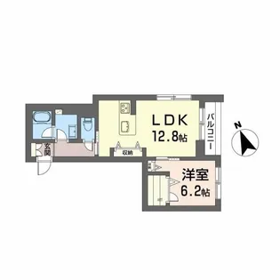 メゾンドノアールの間取り