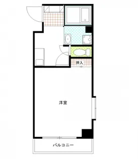 福地産業西十日市ビル【6階】の間取り