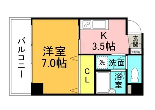 てづかビル【3階】の間取り