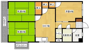 林ビル【3階】の間取り