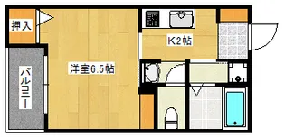 reve宇品西【3階】の間取り