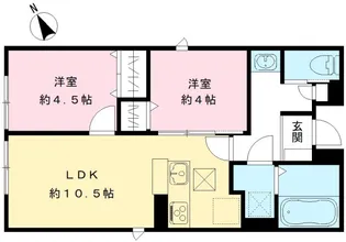 YOURMAISONKOI【1階】の間取り