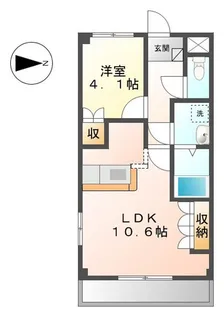 OakVillage【1階】の間取り