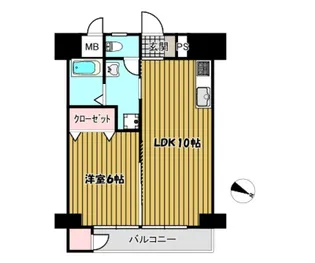 フドウ庚午ハイツ【3階】の間取り