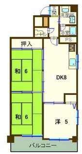 シャルム神田【4階】の間取り