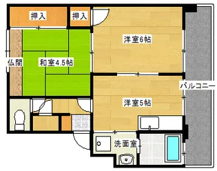 第1斉藤ビル2号棟【1階】の間取り