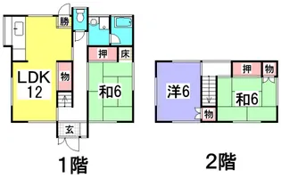 広島県広島市西区井口4丁目【一戸建】の間取り