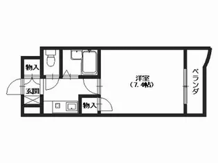 ソレーユ西山の間取り