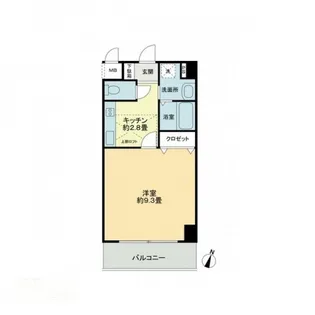 レジデンス99【3階】の間取り