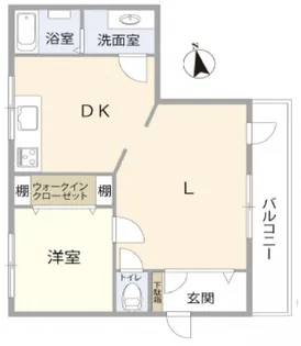 サンコーポ中広【2階】の間取り