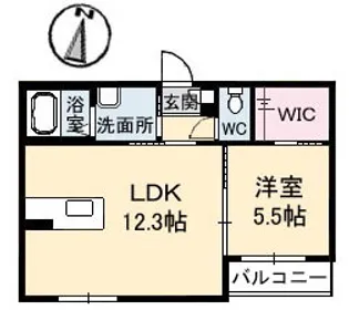 アブニールT【2階】の間取り