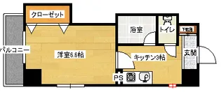 アートビル【2階】の間取り