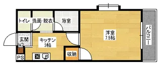 カーサ大塚【2階】の間取り