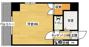 パークリッジMN【4階】の間取り