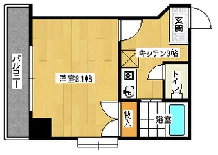 第18やたがいビル【10階】の間取り