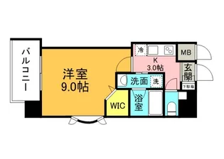 YellResidence横川新橋【6階】の間取り