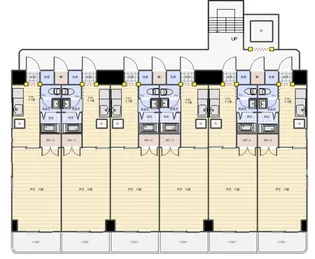 エスト牛田本町【3階】の間取り